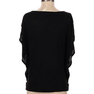 Ann Taylor LOFT black short sleeve top
